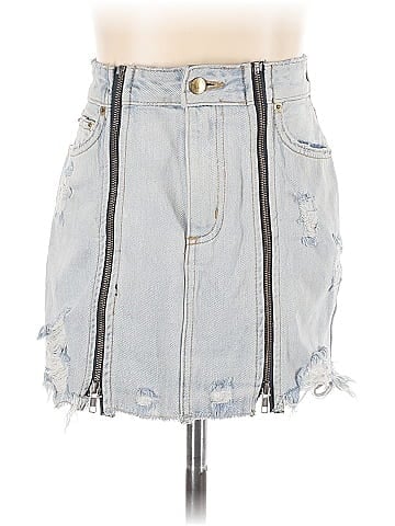 Carmar Denim Skirt (view 1)