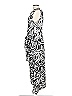 Donna Morgan 100% Polyester Graphic Black Casual Dress Size 10 - photo 5
