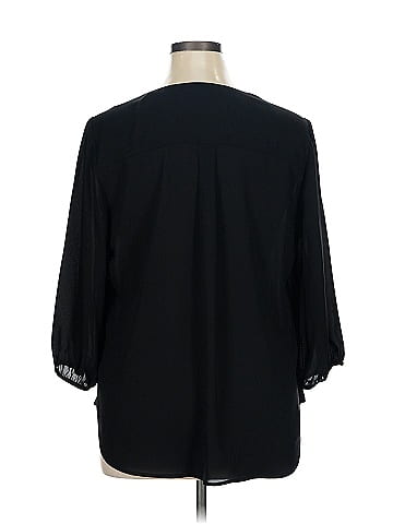 Pleione 3/4 Sleeve Blouse (view 2)