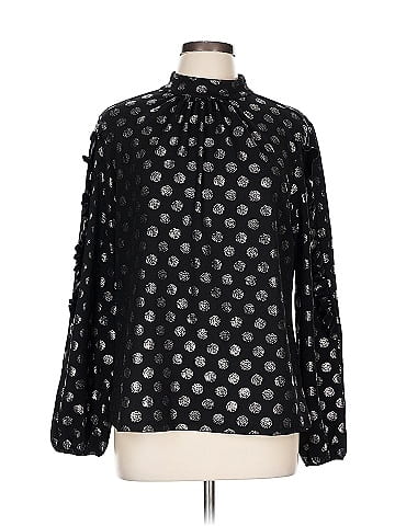 G by Giuliana Rancic Long Sleeve Blouse (view 1)