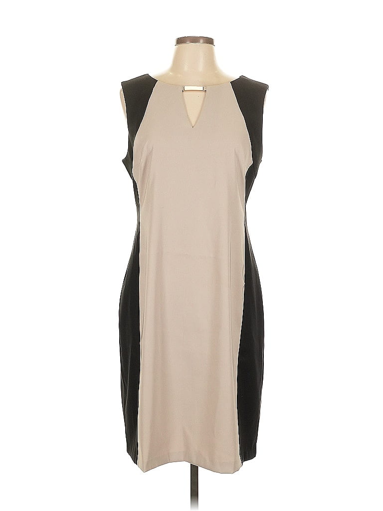 Pre-owned Dressbarn Cocktail Dress In Brown