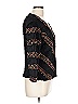 Alberto Makali 100% Polyester Tweed Black 3/4 Sleeve T-Shirt Size L - photo 4