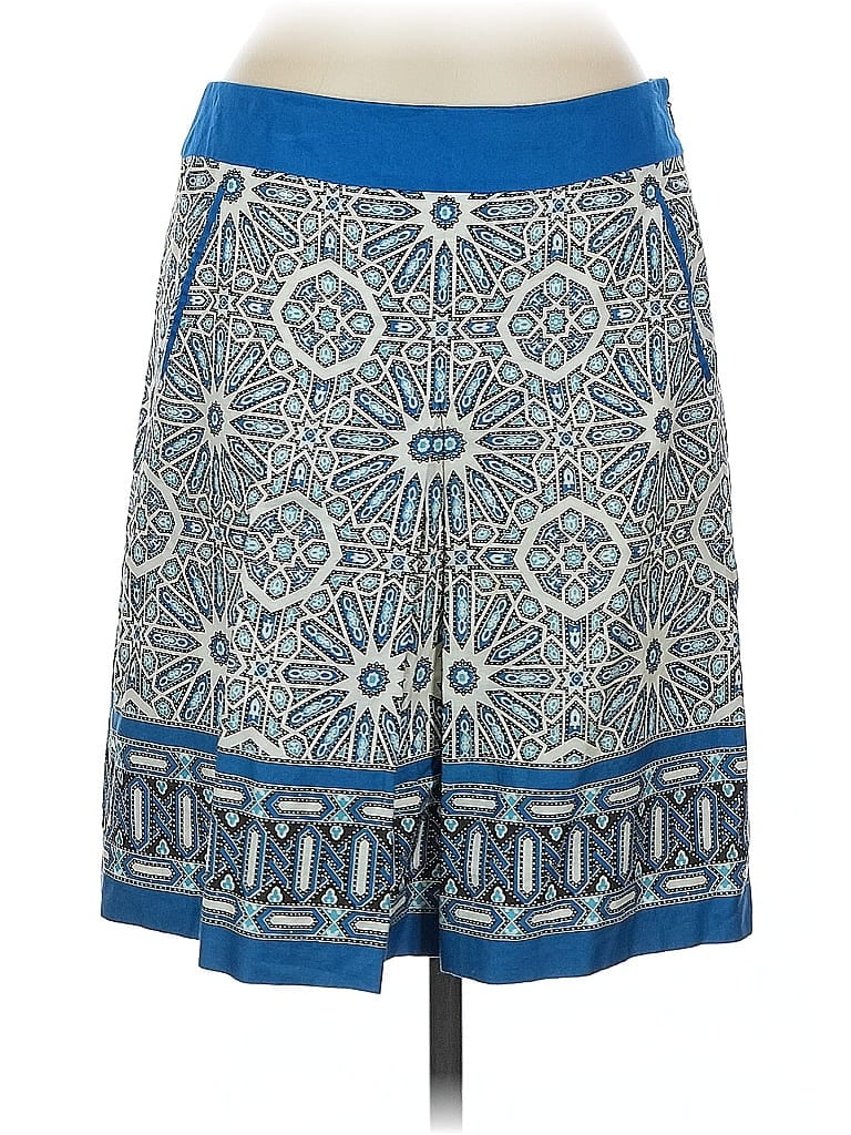 Pre-owned Ann Taylor Factory Casual Skirt In Blue