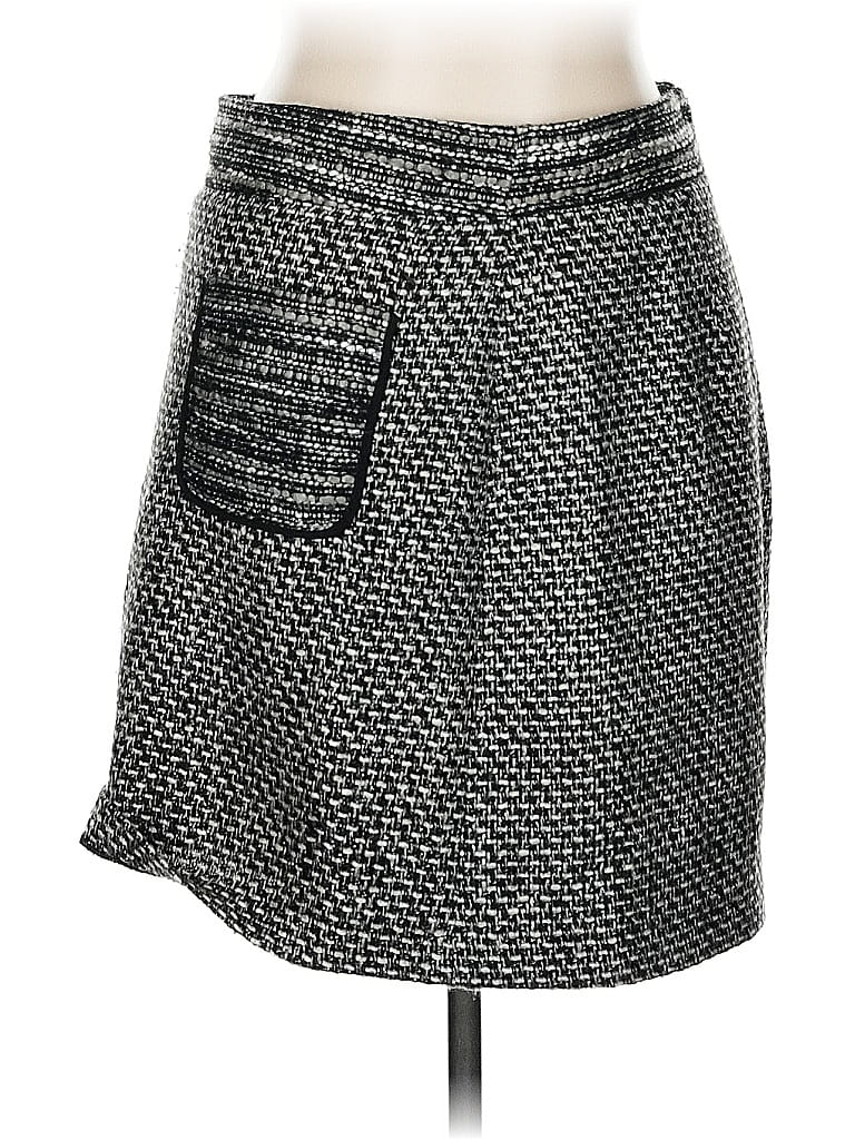 Pre-owned Ann Taylor Loft Casual Skirt In Gray