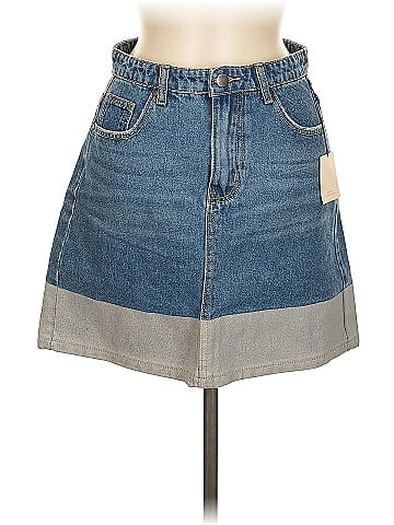 Superdown Denim Skirt (view 1)