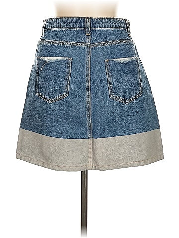 Superdown Denim Skirt (view 2)