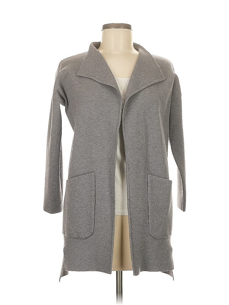 Pre-owned Keren Hart Cardigan Sweater In Gray
