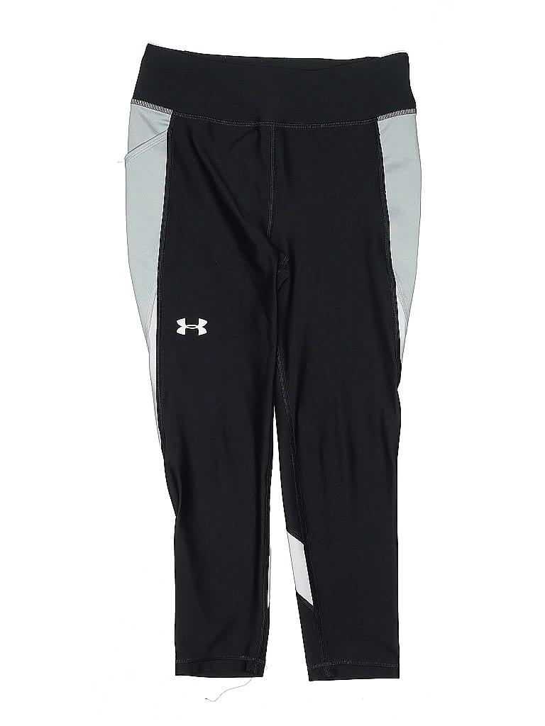 Click to view more detailed imagery on our partner's website Pre-owned Under Armour Kids' Active Pants In Black