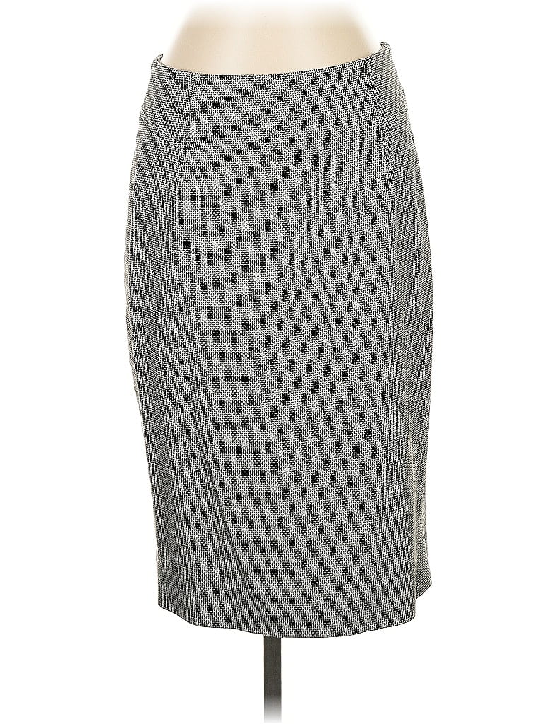 Pre-owned Etcetera Formal Skirt In Gray