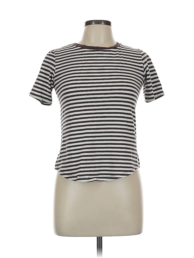 Pre-owned Universal Standard Short Sleeve T-shirt In Brown