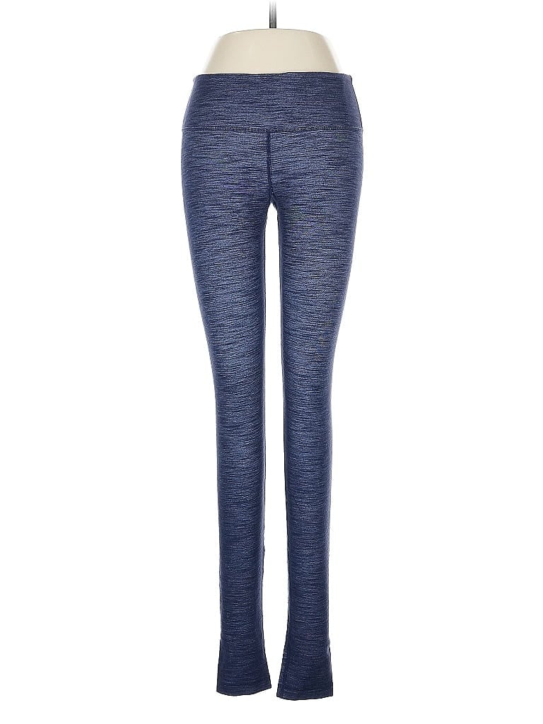 Pre-owned Lululemon Athletica Yoga Pants In Blue