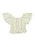 Art Class Yellow Short Sleeve Blouse Size 10 - photo 2