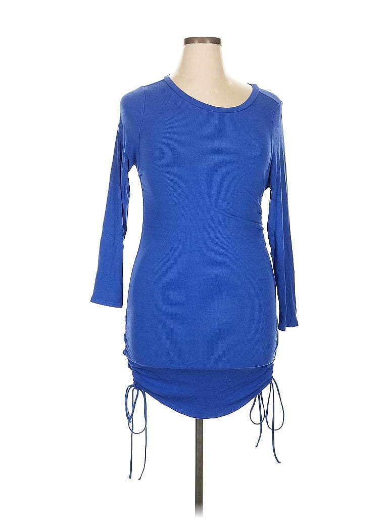 Pre-owned Steve Madden Casual Dress In Blue