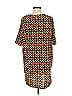 Lularoe Print Orange Casual Dress Size XXS - photo 2