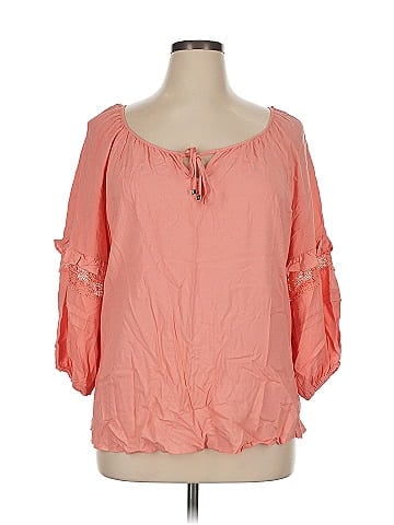 Adrienne Vittadini 3/4 Sleeve Blouse (view 1)