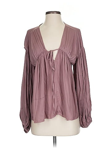 Mustard Seed Long Sleeve Blouse (view 1)