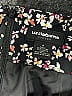 Liz Claiborne Career Floral Black Casual Skirt Size 8 - photo 4