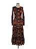 Preen by Thornton Bregazzi Paisley Orange Casual Dress Size L - photo 1
