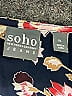 Soho 100% Polyester Floral Black Short Sleeve Blouse Size XL - photo 7