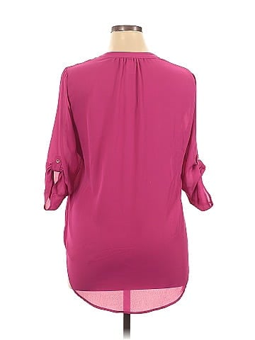 THREE PINK HEARTS 3/4 Sleeve Blouse (view 2)