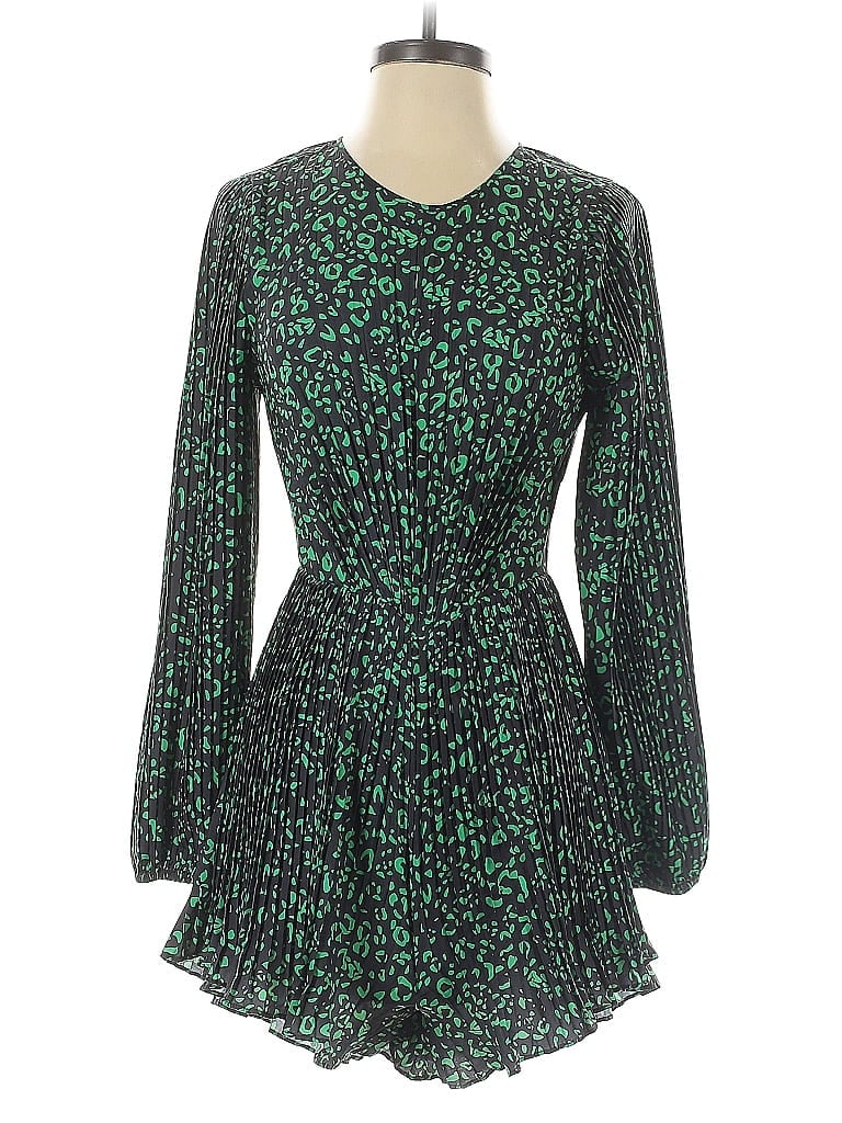 Saylor 100% Polyester Green Romper Size S - photo 1