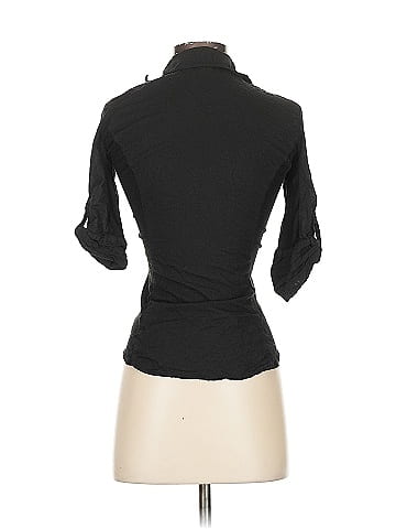 James Perse 3/4 Sleeve Button-Down Shirt (view 2)