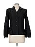 Kasper A.S.L. 100% Silk Black Silk Blazer Size 8 - photo 1