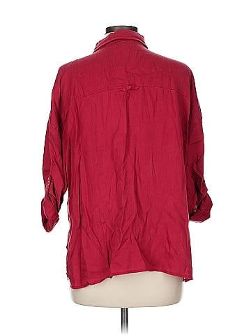 Dear John 3/4 Sleeve Button-Down Shirt (view 2)