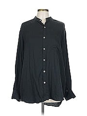 Chico's Design Long Sleeve Silk Top
