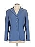 Le Suit 100% Polyester Blue Blazer Size 12 - photo 1