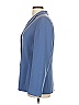 Le Suit 100% Polyester Blue Blazer Size 12 - photo 5