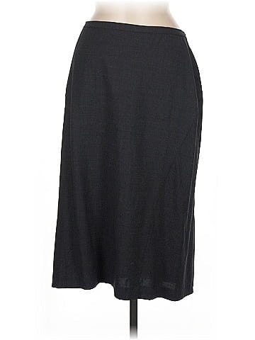 Linda Allard Ellen Tracy Wool Skirt (view 1)