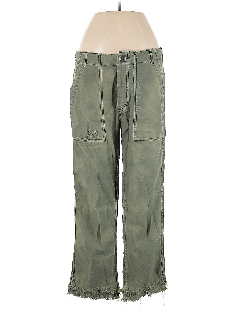 Free People Women's Pants Green Size X-Large