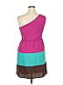 Lily Rose 100% Polyester Color Block Teal Cocktail Dress Size XL - photo 2