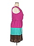Lily Rose 100% Polyester Color Block Teal Cocktail Dress Size XL - photo 4