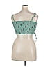 Dizzy Lizzy 100% Rayon Teal Sleeveless Blouse Size XL - photo 2