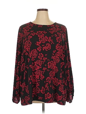 Susan Graver Long Sleeve Blouse (view 1)