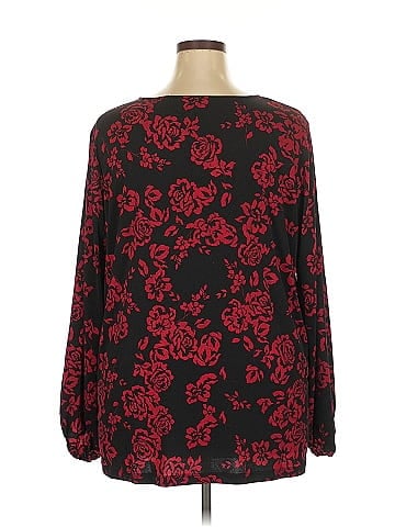 Susan Graver Long Sleeve Blouse (view 2)