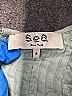 Sea New York 100% Ramie Teal Short Sleeve Blouse Size S - photo 7