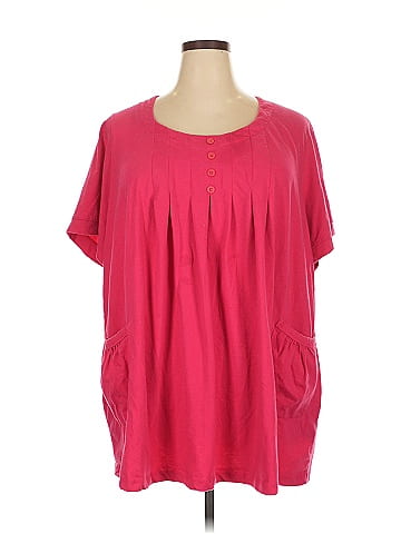 Roaman's Short Sleeve Blouse (view 1)