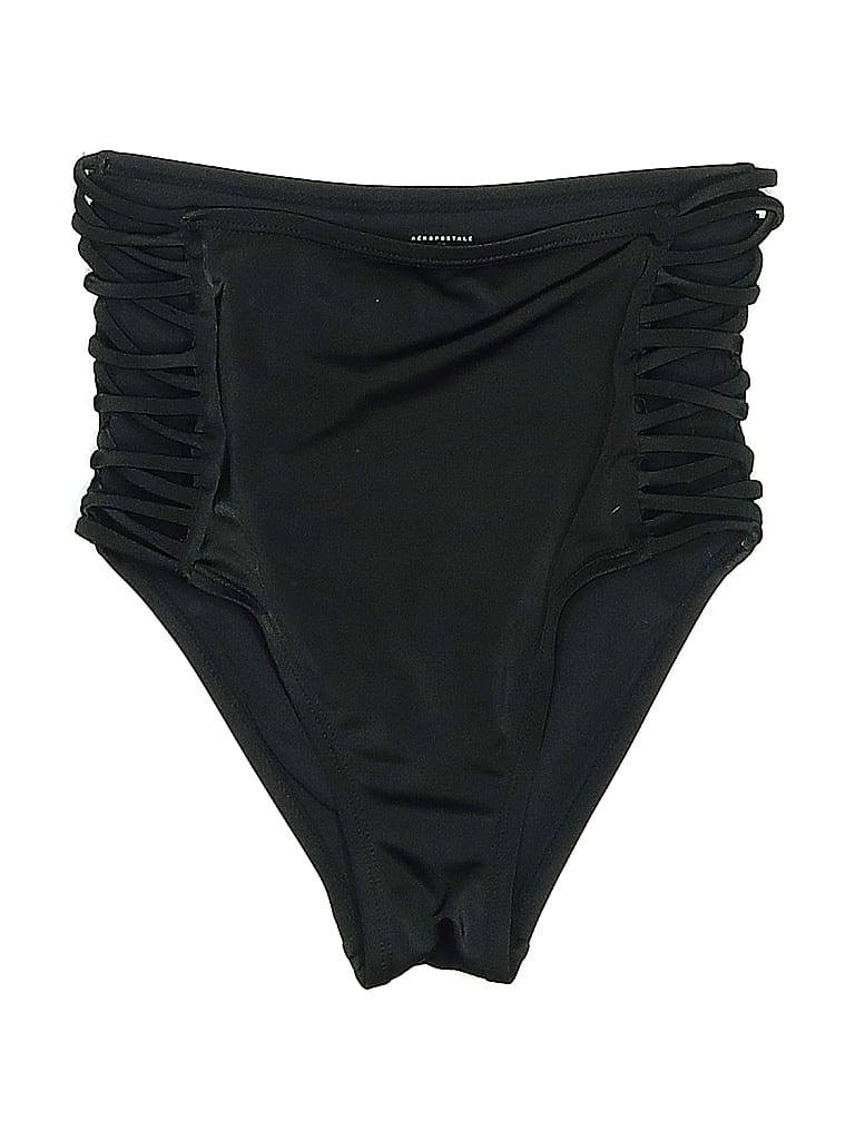Pre-owned Aéropostale Swimsuit Bottoms In Black