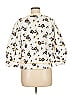 Tanya Taylor 100% Cotton Ivory White Sweatshirt Size M - photo 2