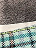 Tanya Taylor Plaid Blue Teal Casual Pants Size 14 - photo 4