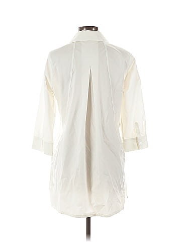 Foxcroft 3/4 Sleeve Button-Down Shirt (view 2)