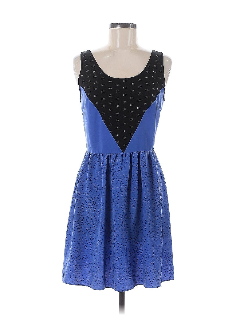 Pre-owned Attention Cocktail Dress In Blue