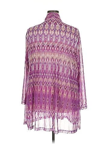 Susan Graver 3/4 Sleeve Blouse (view 2)