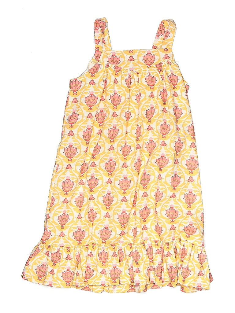 Pre-owned Bisby Kids' Dress In Yellow