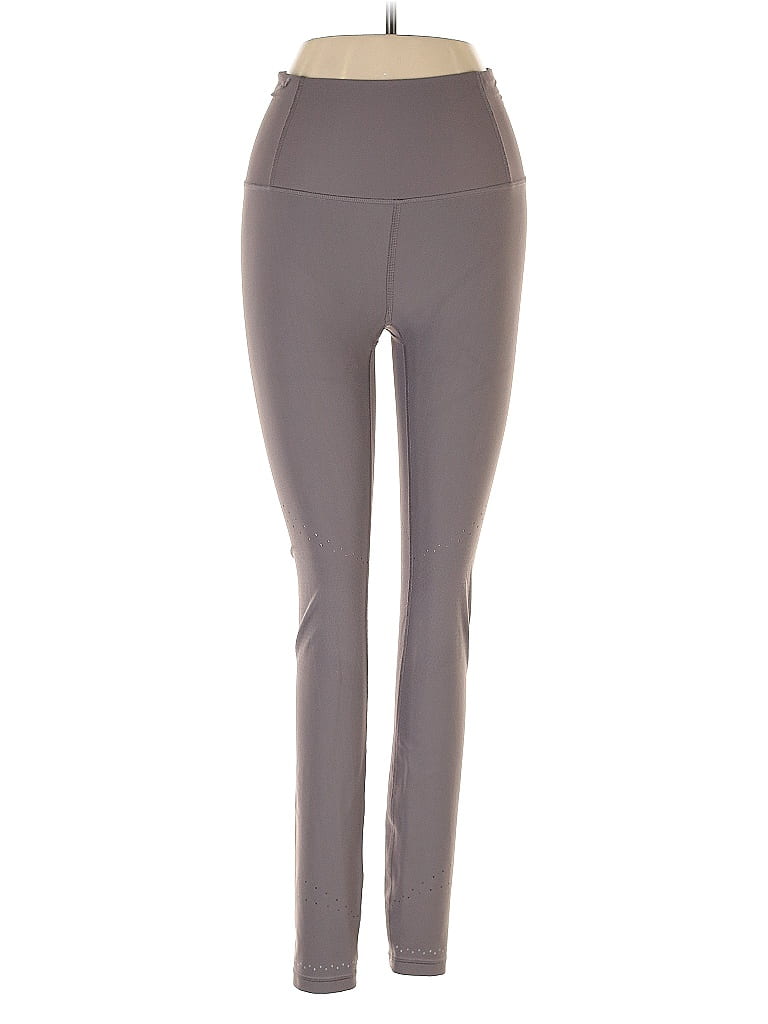 Pre-owned Lululemon Athletica Active Pants In Gray