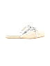 Tory Burch White Silver Sandals Size 7 - photo 1