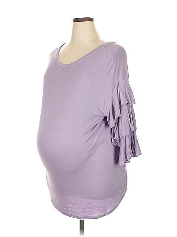 Isabel Maternity 3/4 Sleeve Top (view 1)